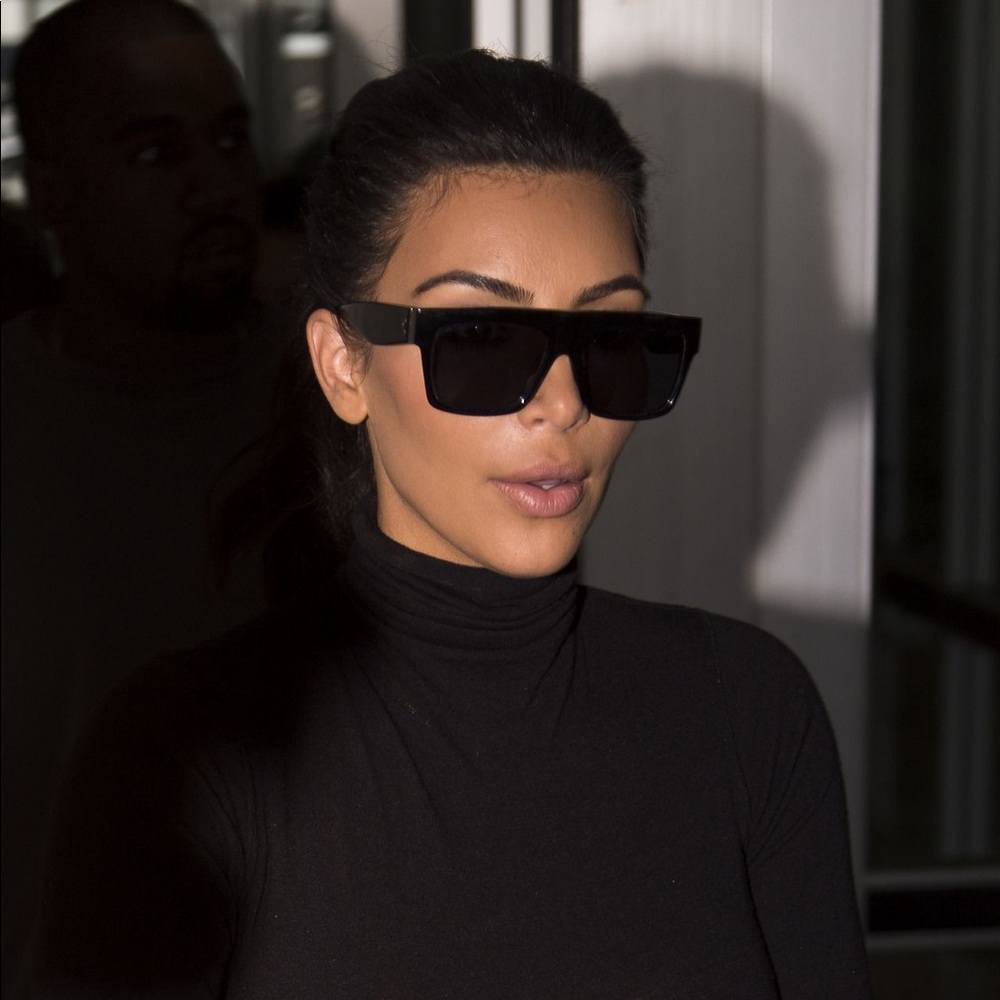 Kim K Celine Chunky Sunglasses